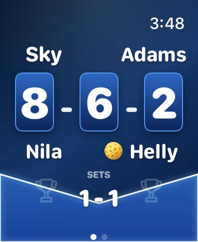 DarkHorseIQ watch scoring screen